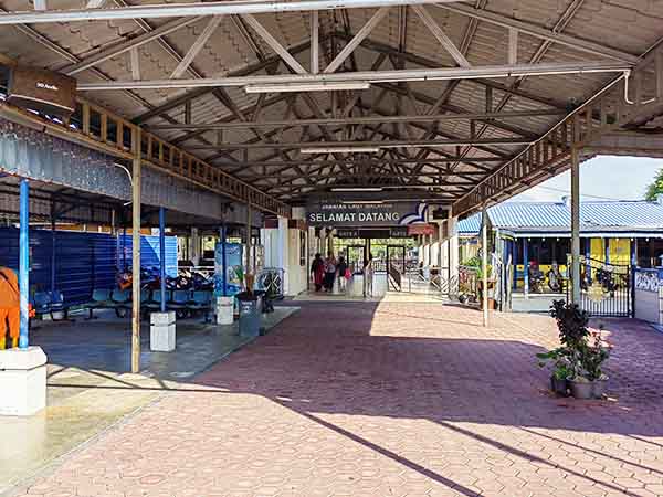 Mersing Jetty Entrance