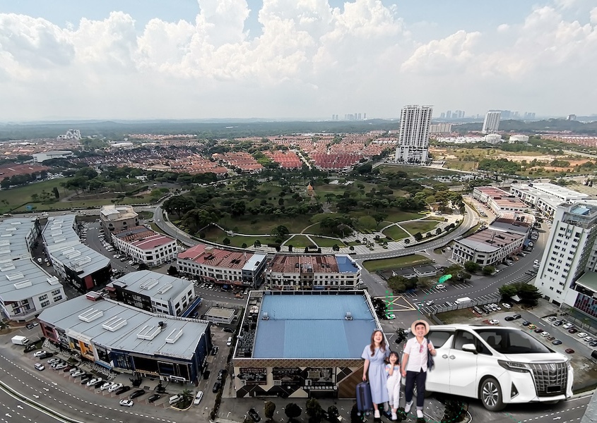 SG Taxi To Bukit Indah JB